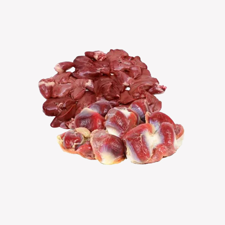 Chicken Liver Gizzard Hand Slaughter 1.25 Lbs