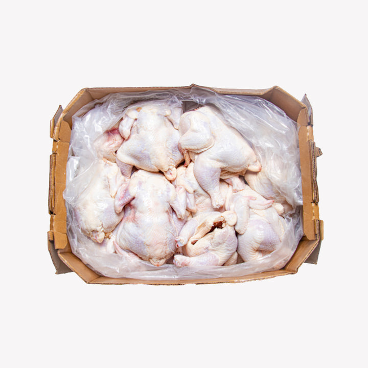 Halal Chicken Whole Chicken 16 Bird - Case (Weight 50-55 Lbs)